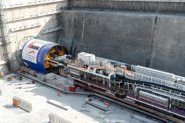Dubai Metro Blue Line krijgt steeds meer vorm: wat betekent dit voor de stad?